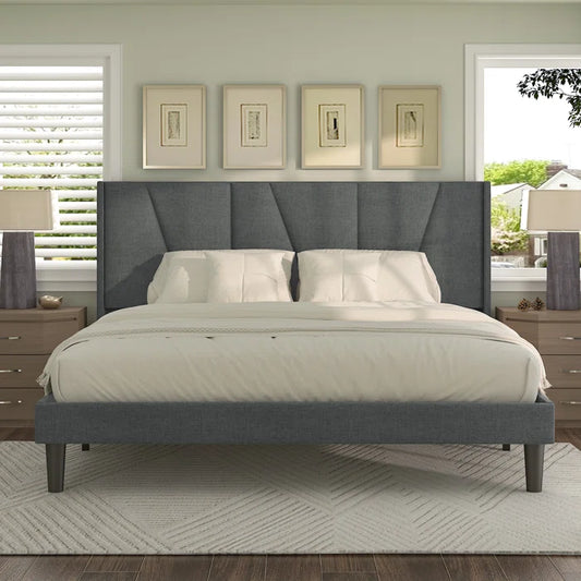 Hydraulic Bed: Mccreight Upholstered Bed