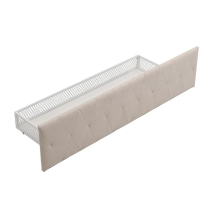 Hydraulic Bed: Upholstered Storage Bed