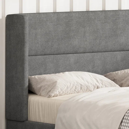 Hydraulic Bed: Upholstered Storage Bed