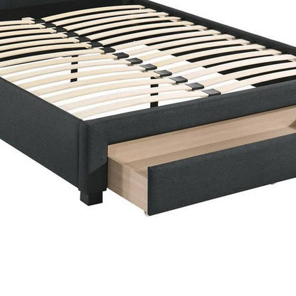 Hydraulic Bed: Upholstered Storage Bed