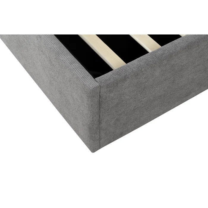 Hydraulic Bed: Upholstered Storage Bed