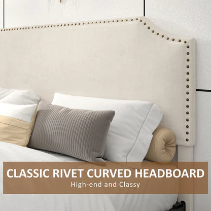 Hydraulic Bed: Upholstered Storage Bed