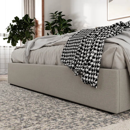 Hydraulic Bed: Verdugo Hydraulic Lift Up Storage Upholstered Platform Bed