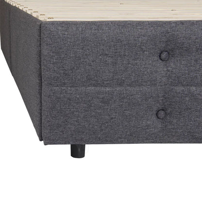 Hydraulic bed: Upholstered Storage Bed