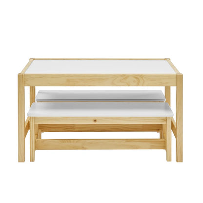 Kids Study Table: 35.43'' Desk Wooden