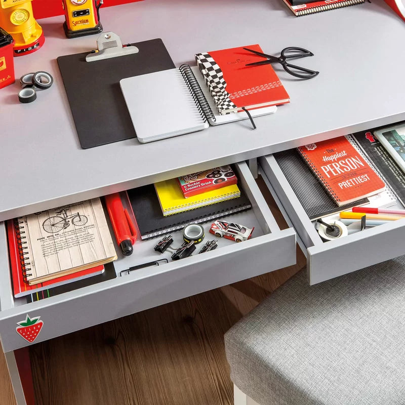Kids Study Table: 40.5'' Writing Desk Without Chair