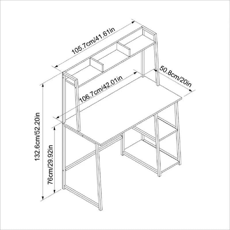 Kids Study Table: 41.5'' Desk