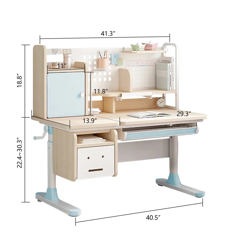 Kids Study Table: 43.3'' Writing Desk