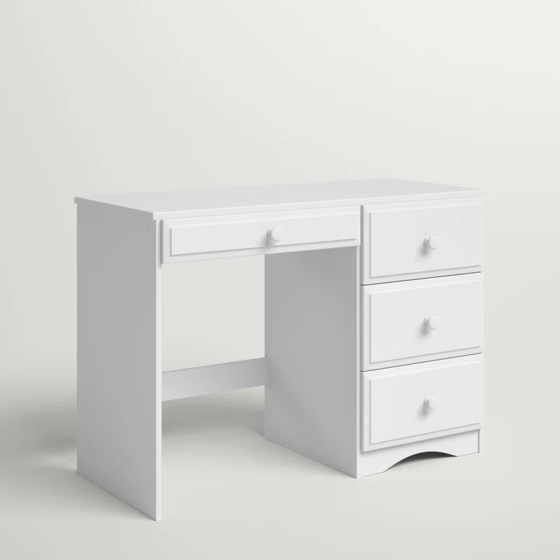 Kids Study Table: 43.5'' Desk White
