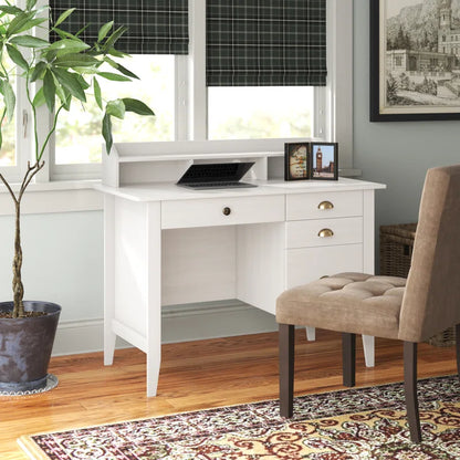 Kids Study Table: 47.24'' Desk White