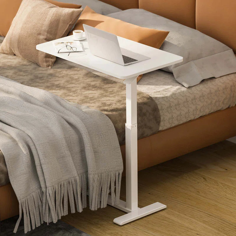 Kids Study Table: Overbed Table with Wheels