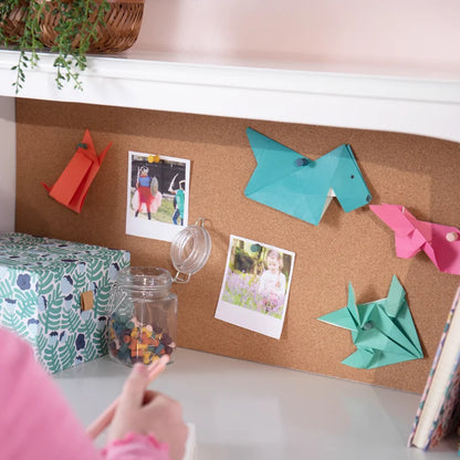 Kids Study Table: Wooden Desk With Chair