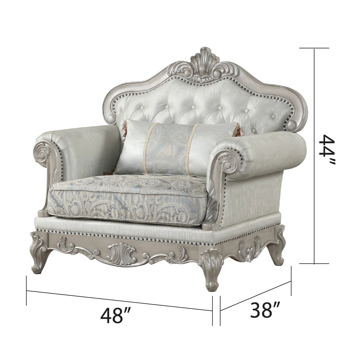 7 Seater Sofa Set:  5-Piece Living Room Furniture Set with Sofa