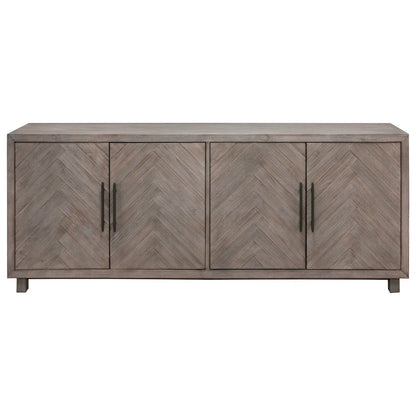 tv panel: Modern tv panel fits up to 85" screens, with storage and shelves