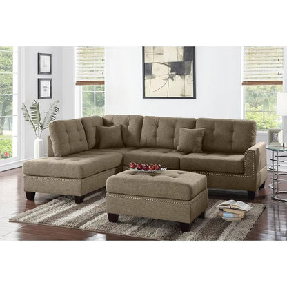 L Shape Sofa Set: Chic Design of Fashionable Sofa Set
