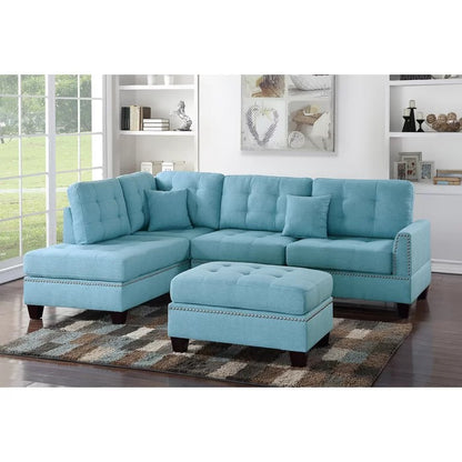 L Shape Sofa Set: Chic Design of Fashionable Sofa Set