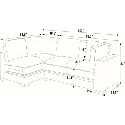 L Shape Sofa Set: Comfortable & Large Seating L-Shape Sofa