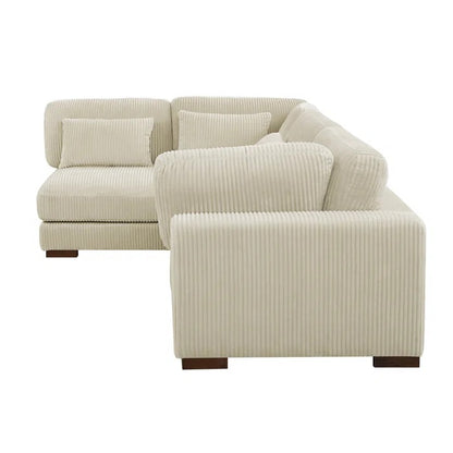 L Shape Sofa Set: Comfortable & Large Seating L-Shape Sofa