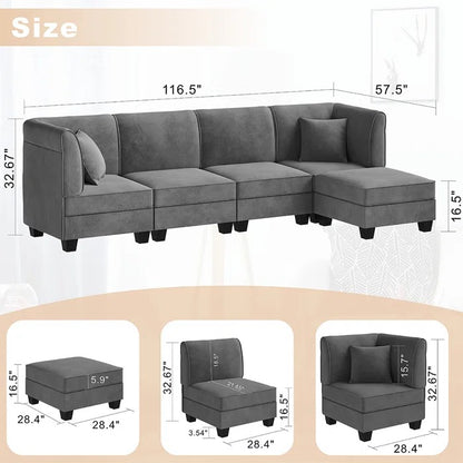 L Shape Sofa Set: Comfortable and Stylish Sofa