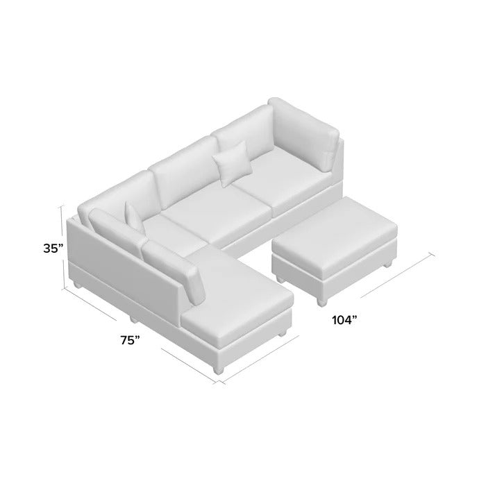 L Shape Sofa Set: Contemporary & Classic Design