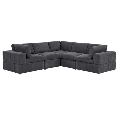 L Shape Sofa Set: Cozy Modular Sectional Sofa