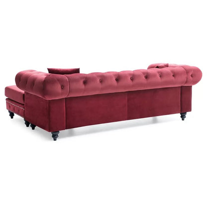 L Shape Sofa Set:  Dramatic Sectional Sofa