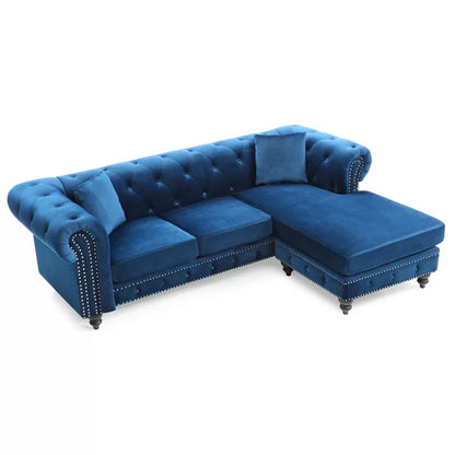 L Shape Sofa Set:  Dramatic Sectional Sofa