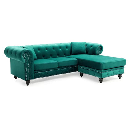 L Shape Sofa Set:  Dramatic Sectional Sofa