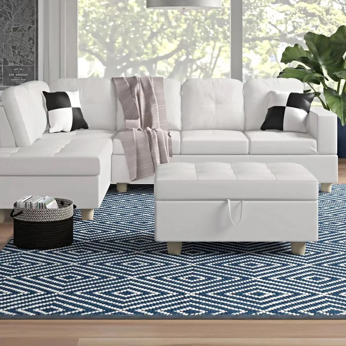 L Shape Sofa Set: Elegant Contemporary Sofa