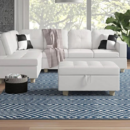 L Shape Sofa Set: Elegant Contemporary Sofa