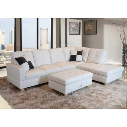 L Shape Sofa Set: Elegant Contemporary Sofa