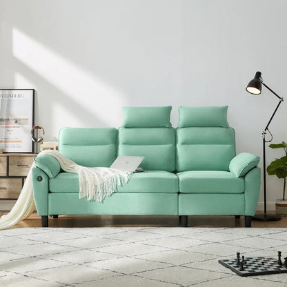 L Shape Sofa Set: L-Shaped 3-Seat Couch