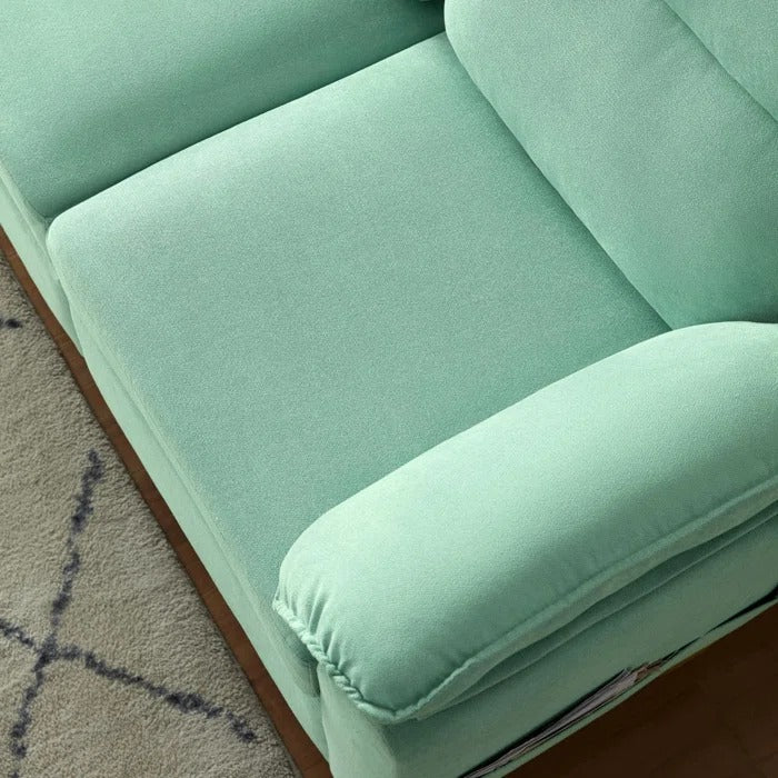 L Shape Sofa Set: L-Shaped 3-Seat Couch