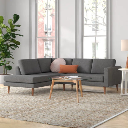 L Shape Sofa Set: L-Shaped Corner Sectional Sofa