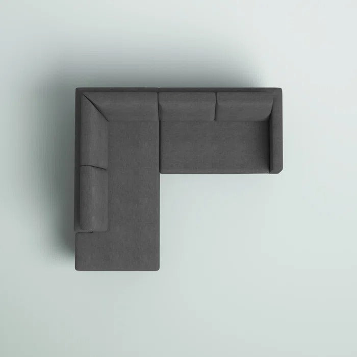 L Shape Sofa Set: L-Shaped Corner Sectional Sofa