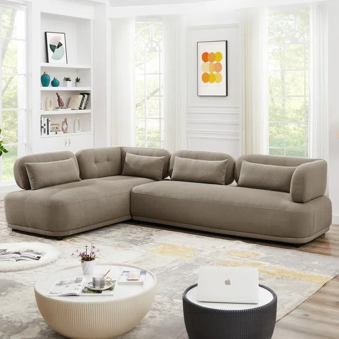 L Shape Sofa Set: L-Shaped Sectional Sofa