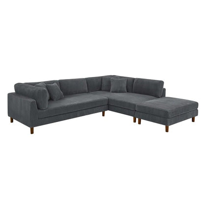 L Shape Sofa Set: Large Seating L Shape Sectional Sofa