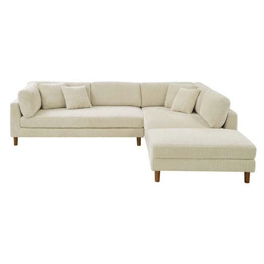 L Shape Sofa Set: Large Seating L Shape Sectional Sofa