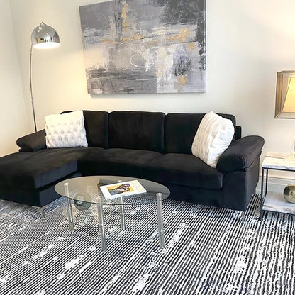 L Shape Sofa Set:  Living Room Seating