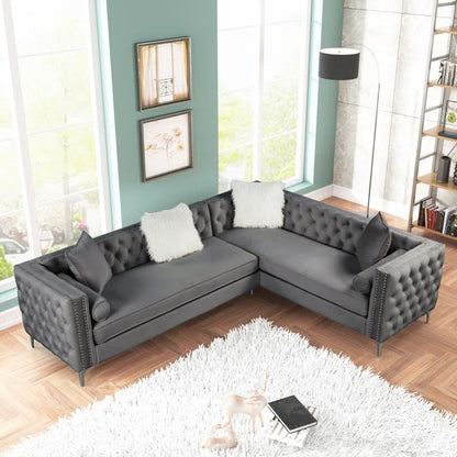 L Shape Sofa Set: Luxurious & Beautiful Sofa Set