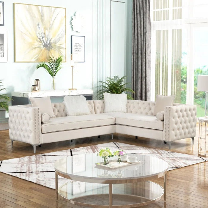L Shape Sofa Set: Luxurious & Beautiful Sofa Set