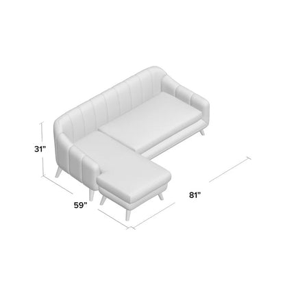 L Shape Sofa Set:  Modern and Glam Style Sofa
