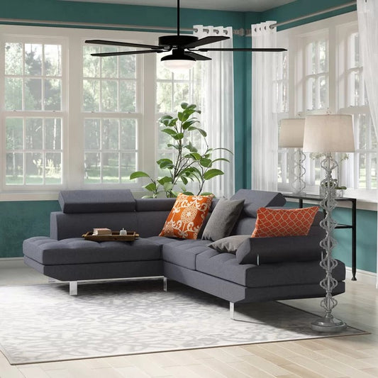L Shape Sofa Set: Modular Sectional Design Sofa