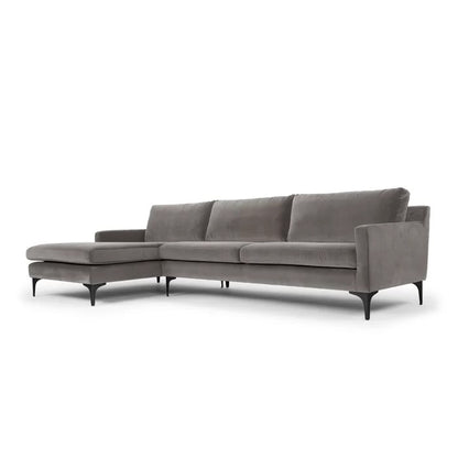 L Shape Sofa Set: Piece Upholstered Chaise Sectional