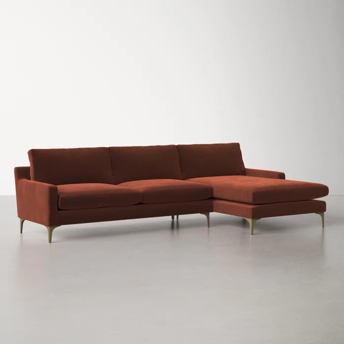 L Shape Sofa Set: Piece Upholstered Chaise Sectional