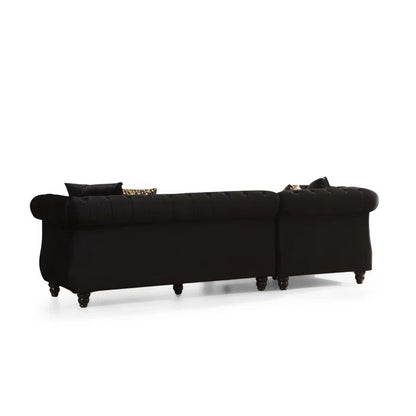 L Shape Sofa Set: Piece Upholstered Sectional