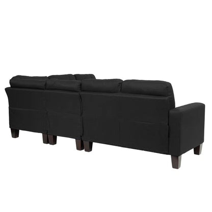 L Shape Sofa Set: Reversible Corner Design Sofa