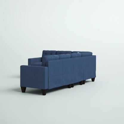 L Shape Sofa Set: Reversible Corner Design Sofa