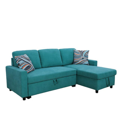 L Shape Sofa Set: Reversible Sleeper Sectional Sofa