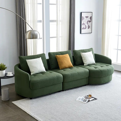 L Shape Sofa Set: Simple Design Style